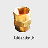 คัปปลิ่ง ประปา เกลียวใน ต่อตรง ทองเหลือง